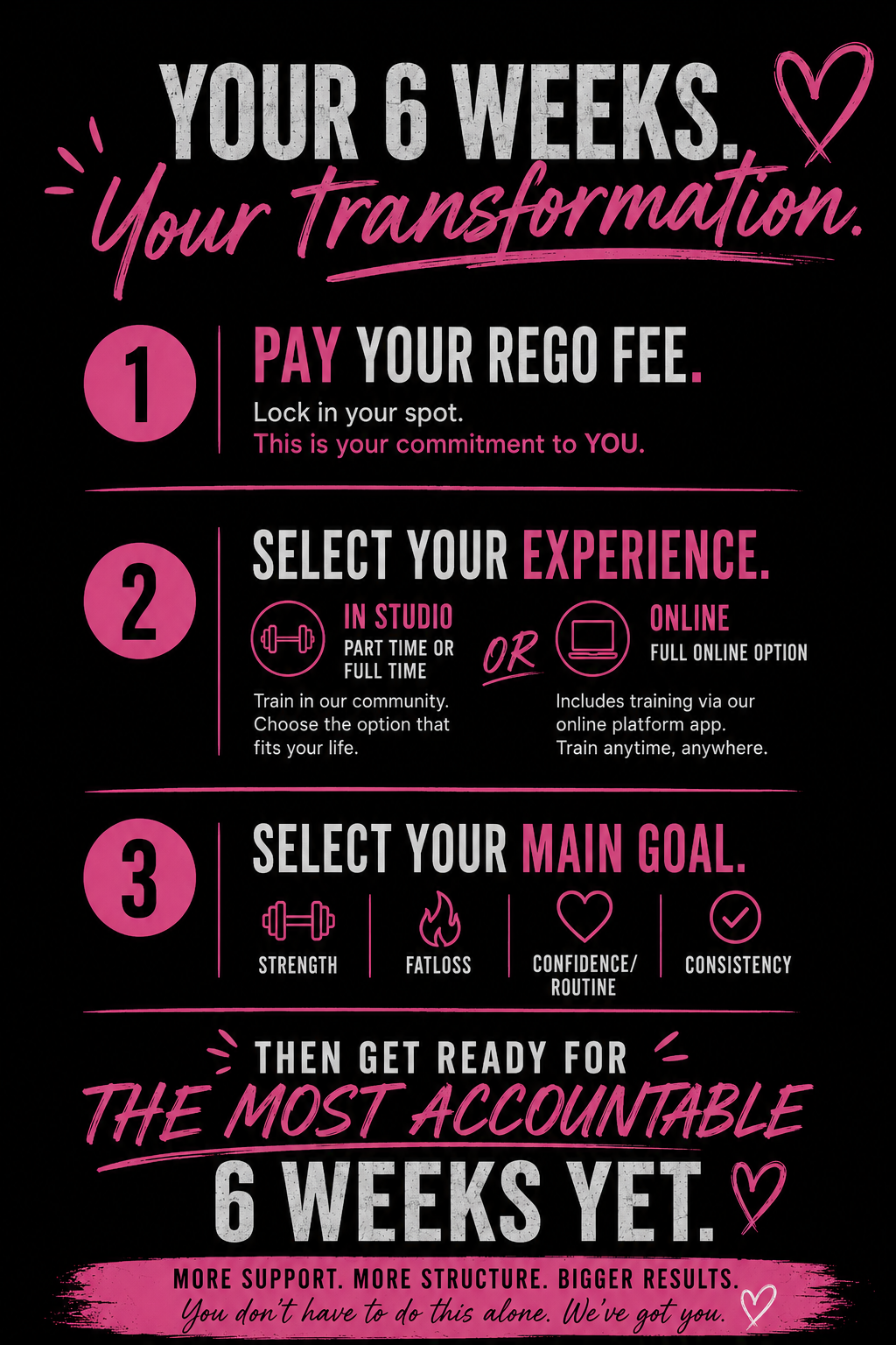 HEART STARTER 6 WEEK CHALLENGE