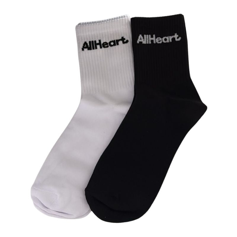 All Heart Socks | Black & White