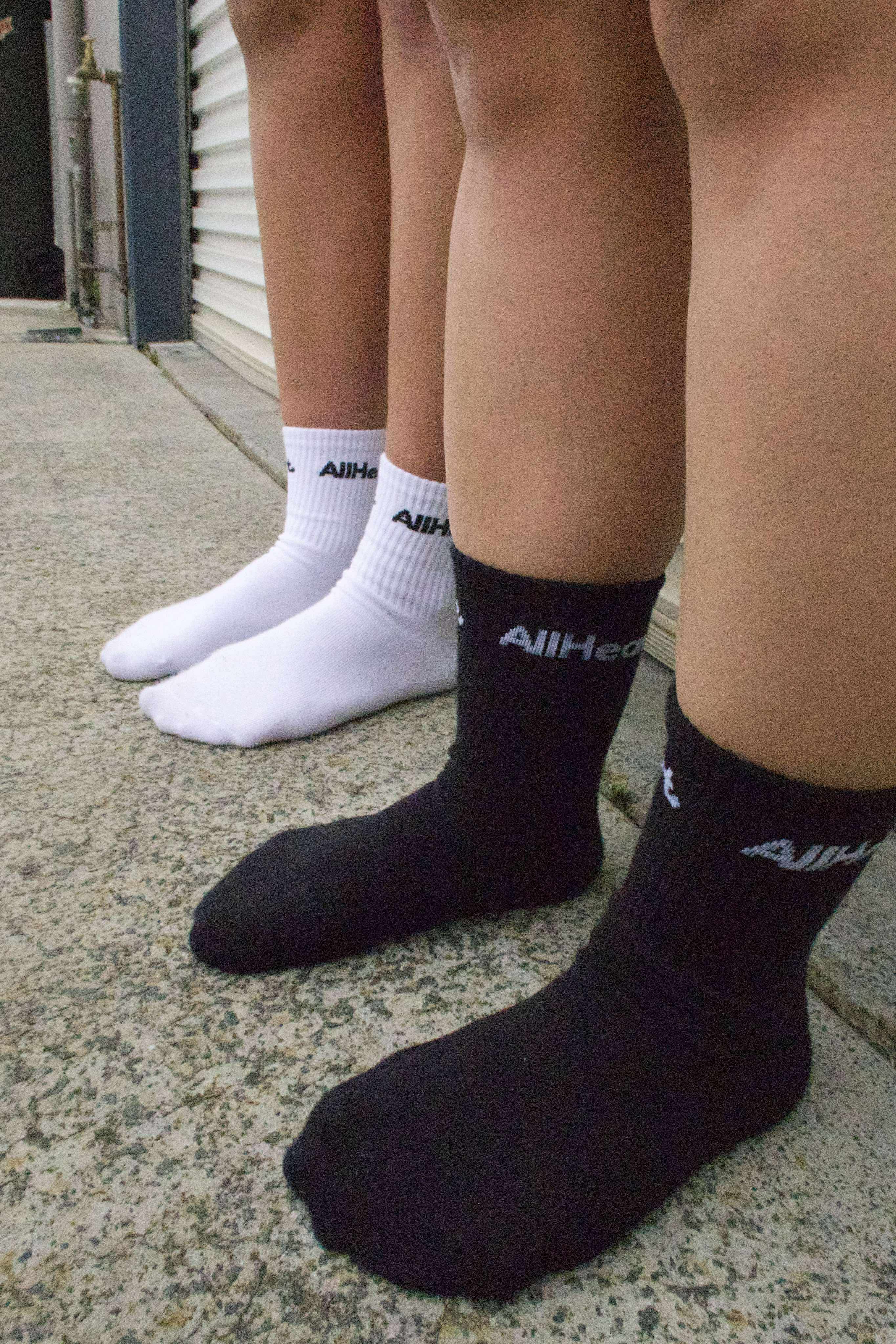 All Heart Socks | Black & White