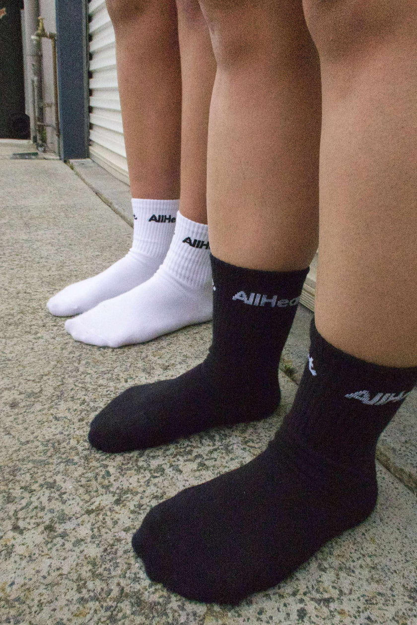 All Heart Socks | Black & White